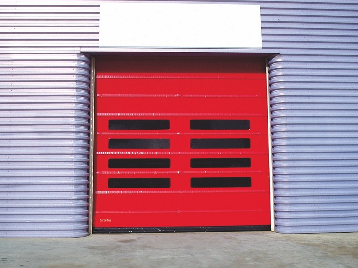 puerta enrollable automatica door automatic manusa ferroflex rapida precio